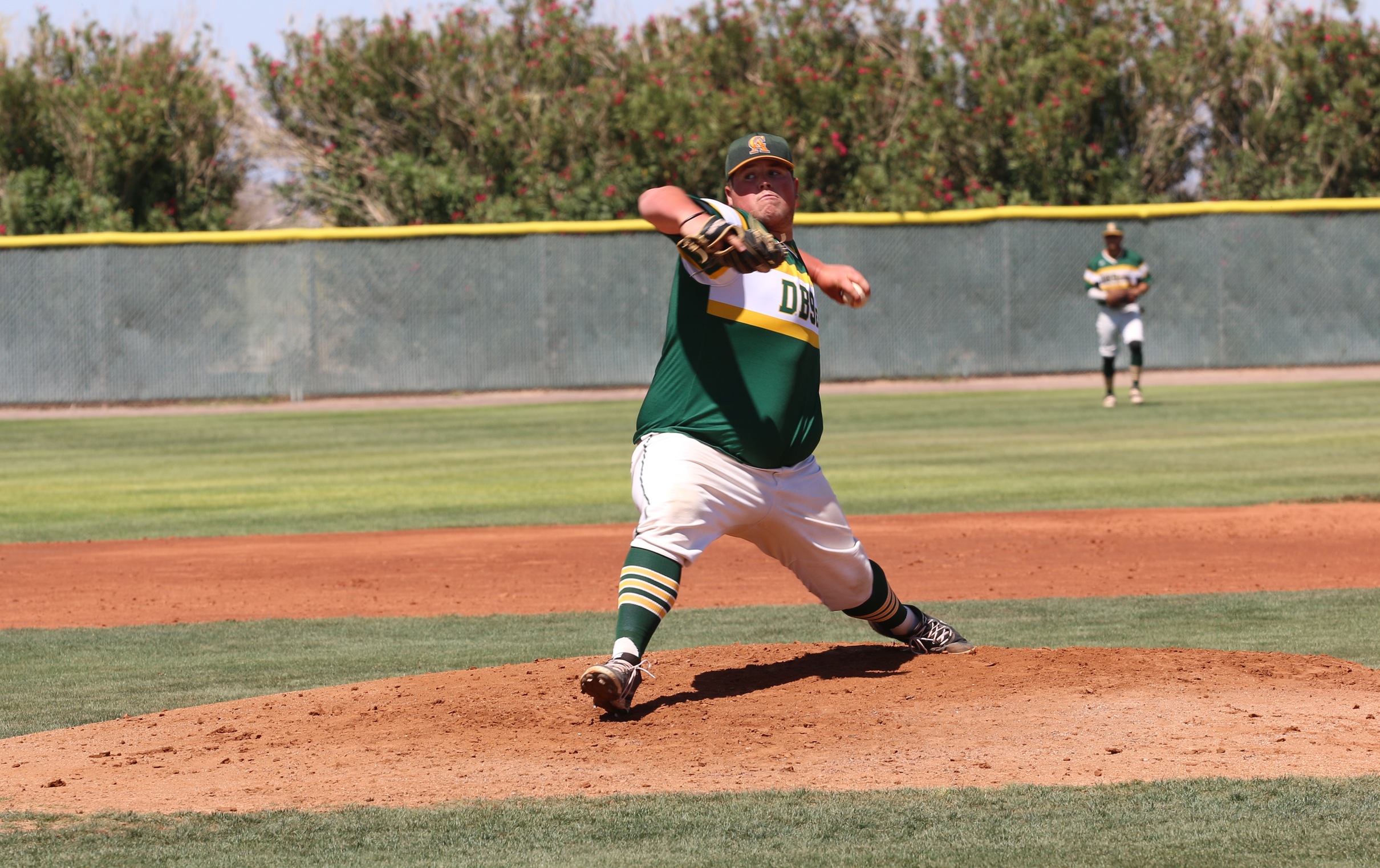 Tug Wilkinson here in April of 2022 in his first college start. This past weekend he threw seven innings of three-hit shutout baseball.