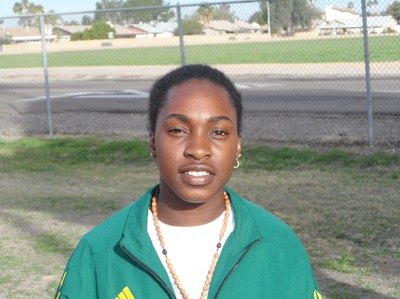 Candesha Scott is selected as the  NJCAA National Female athlete of the week,